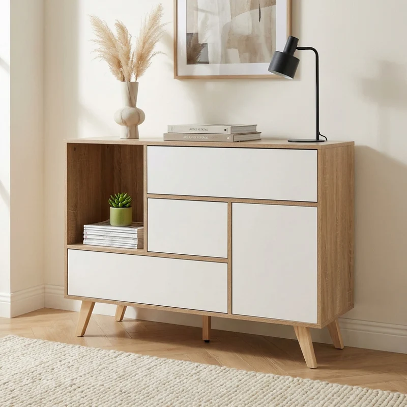 Credenza Emory in Truciolare Bilaminato