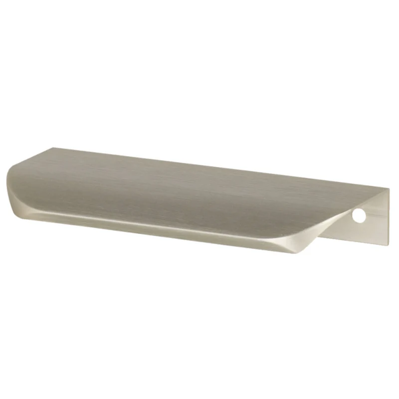Maniglia per Mobili in Alluminio Acciaio Spazzolato - 160mm (Lunghezze totali 180mm)