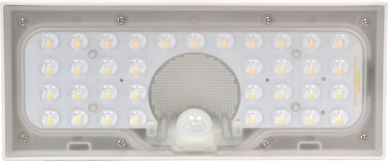 Applique da Muro Solare LED 6W Bianco – 800 Lumen, Luce Naturale 4000K, IP65