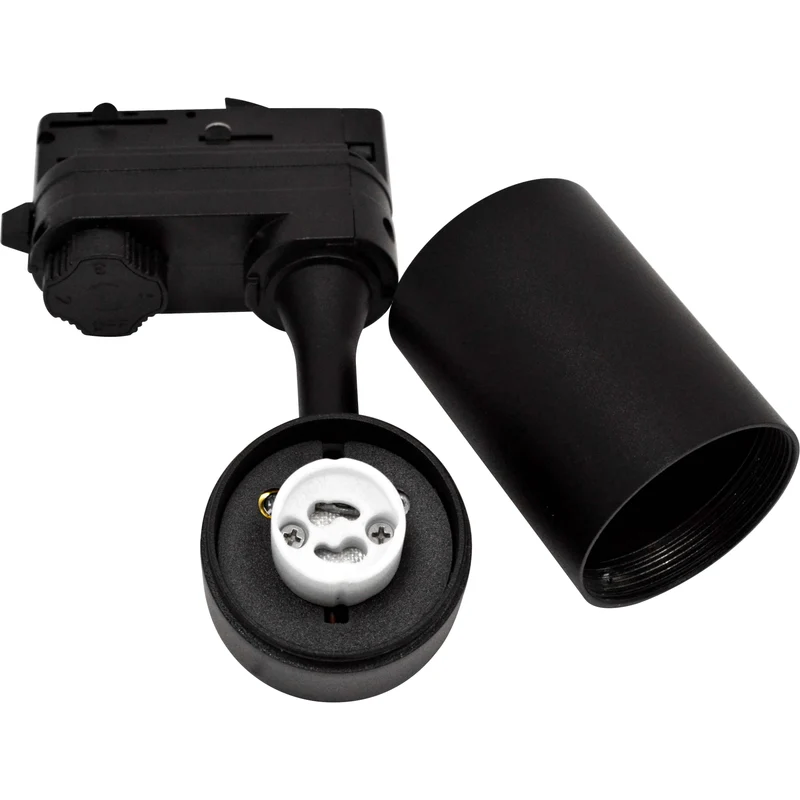 Track Light porta faretto GU10 50x100mm Nero