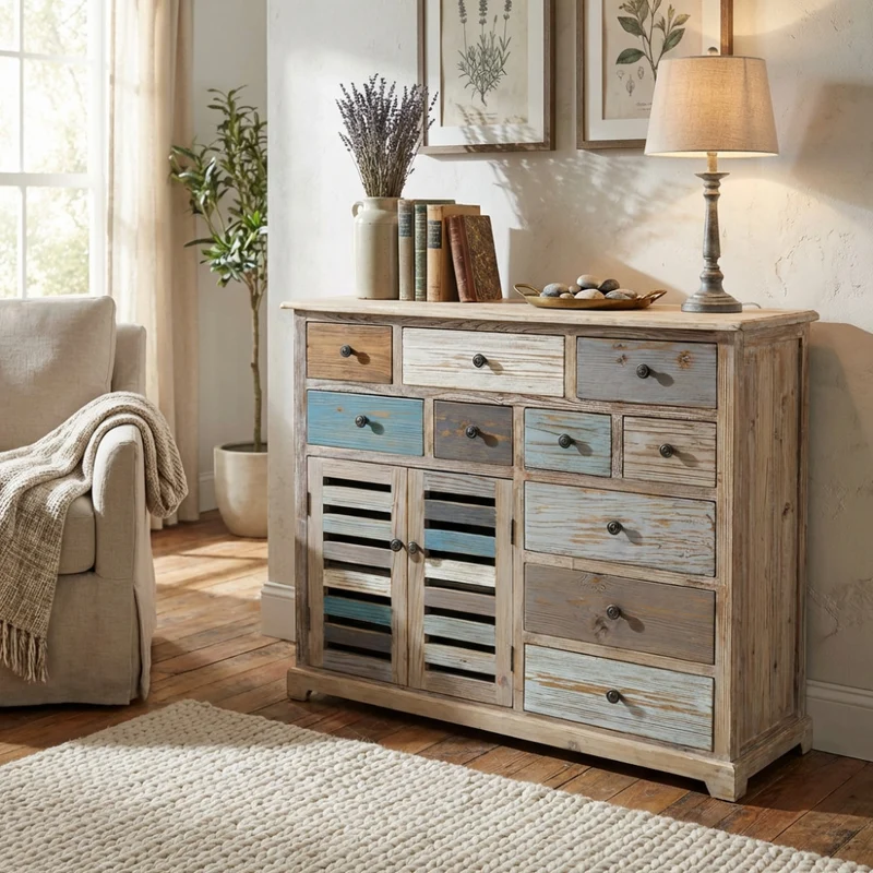 Credenza GREG in Legno Multicolore