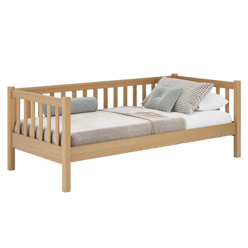 Letto divano in legno N03 pino naturale