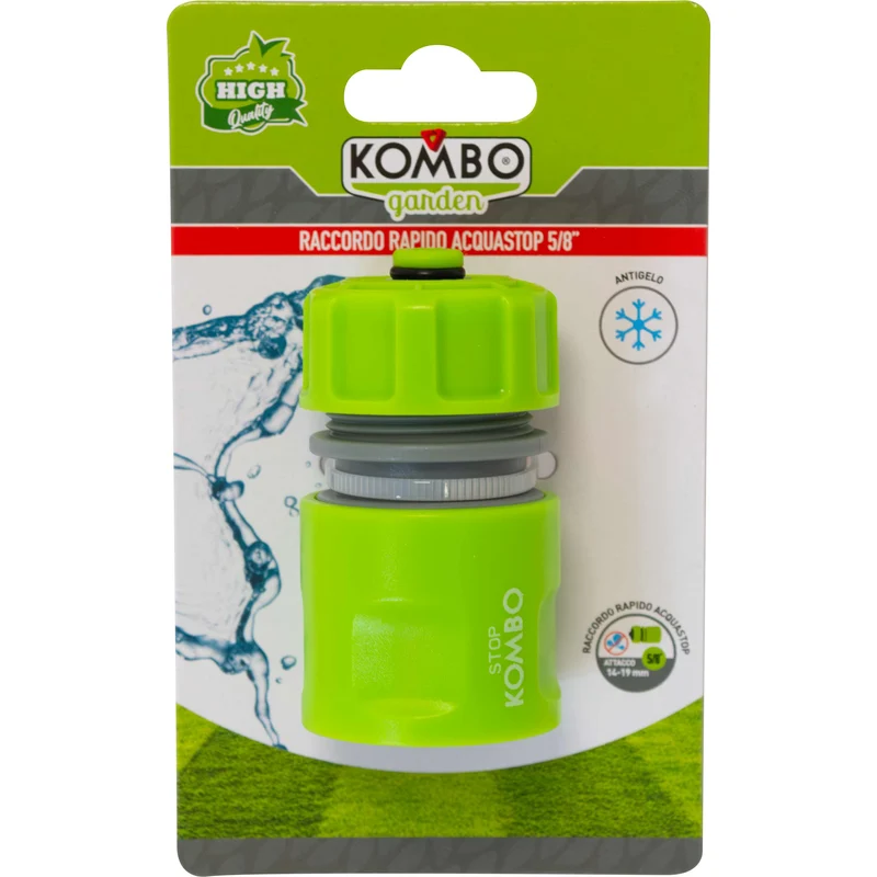 Raccordo rapido ACQUASTOP per tubo da 15 mm (5/8")