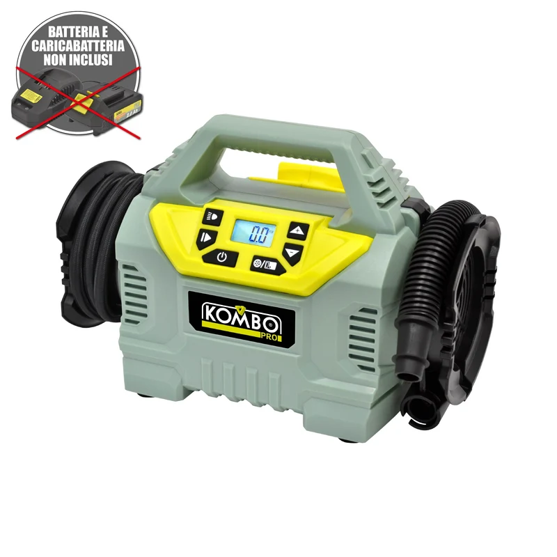 Compressore Cordless 4IN1 a Batteria KOMBO PRO 20V