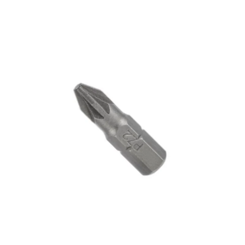 Inserto per cacciavite PZ2 25 mm 1/4" in acciaio
