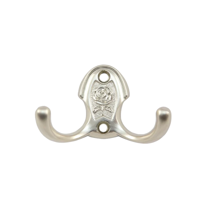 Gancio Appendiabiti Doppio 46mm - Raso