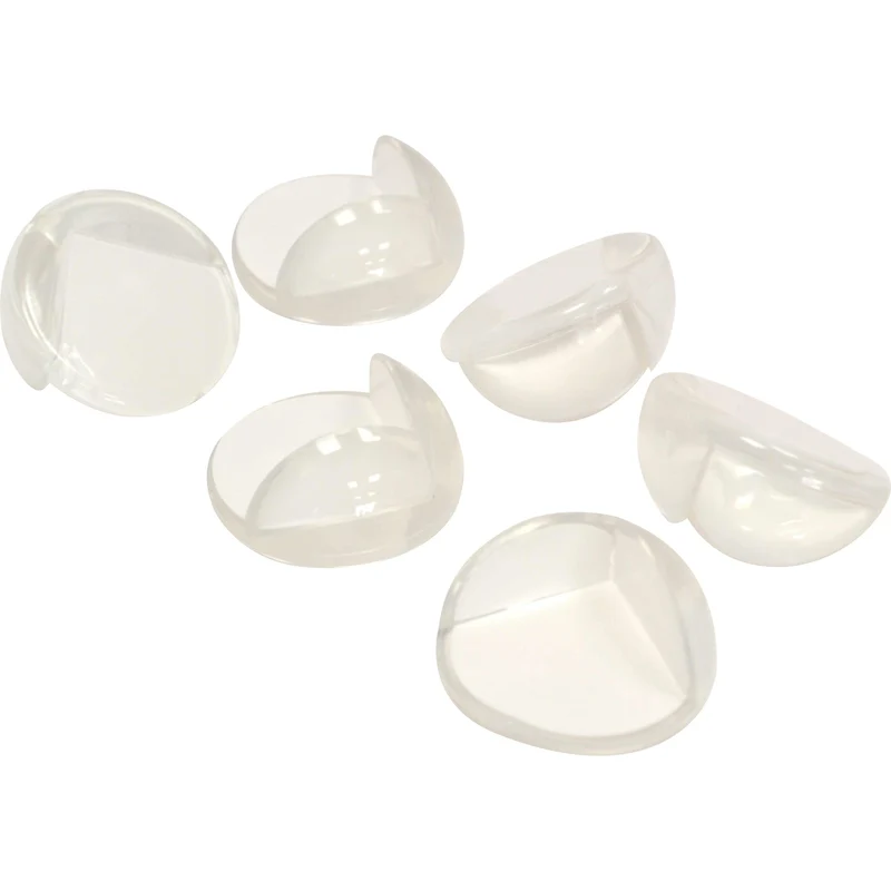 Set di protezioni angolari maggiorati in silicone per mobili