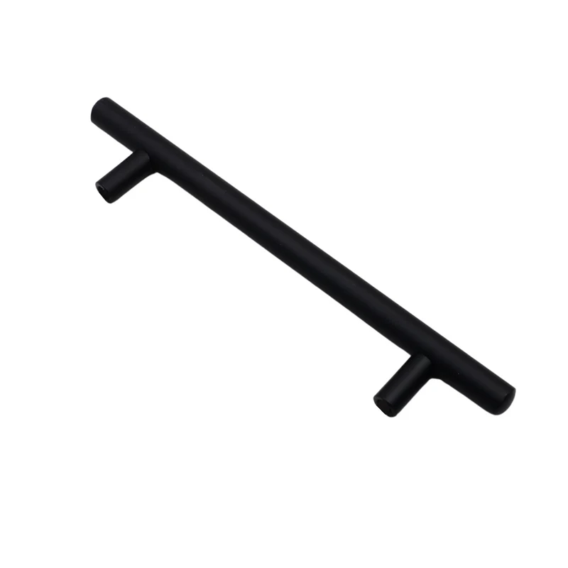 Maniglia a barra 128mm - Nero opaco (188mm lunghezza totale)