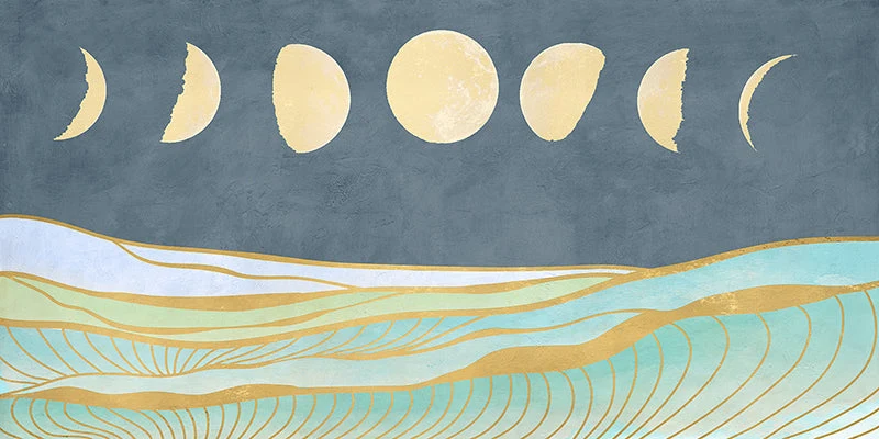 Moon and Tidal Waves
