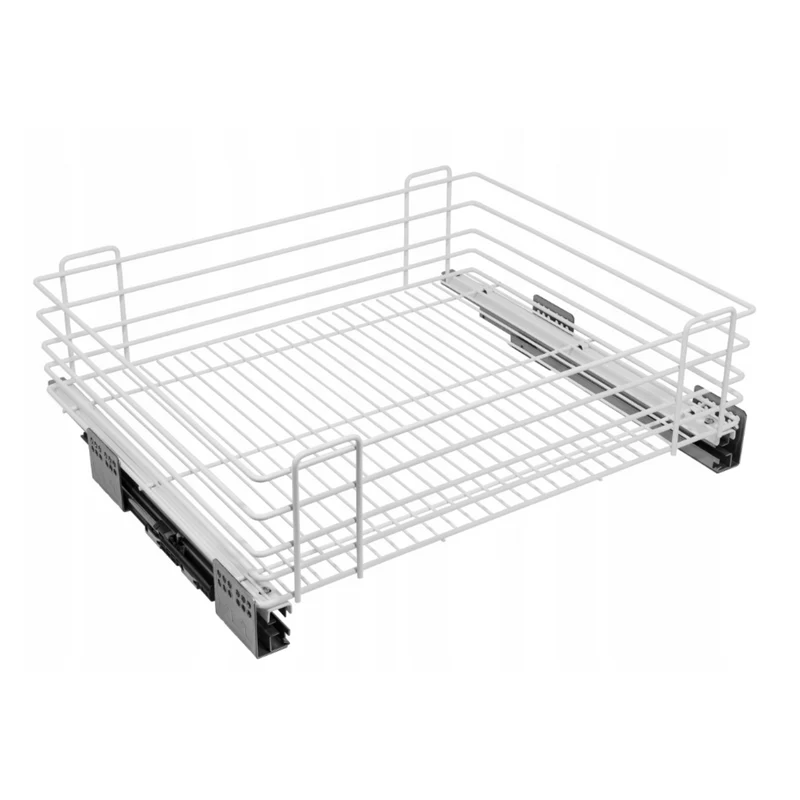 Cestello estraibile per cucina 60cm - Soft-Close - Bianco