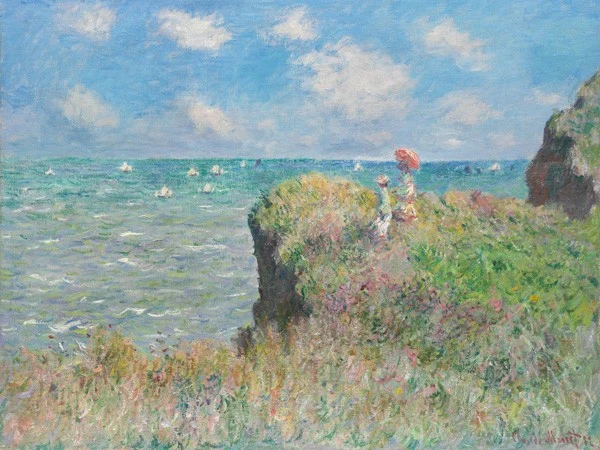Walk on the Cliff at Pourville