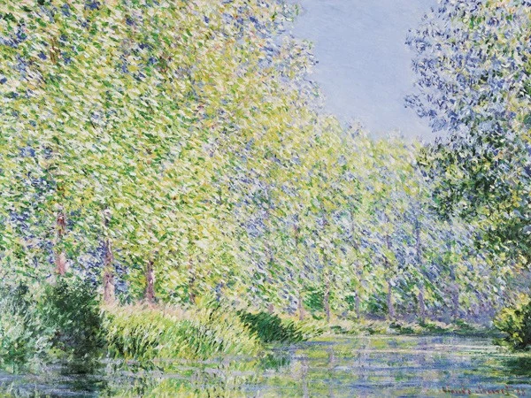 Bord de la rivière Epte près de Giverny