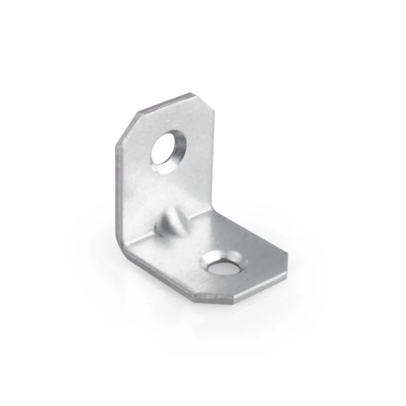 Angolo per mobili in metallo 75x15mm - Acciaio