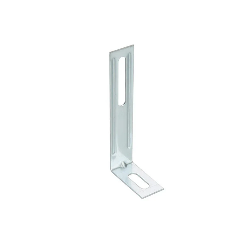 Angolo per mobili in metallo 75mm - Zincato