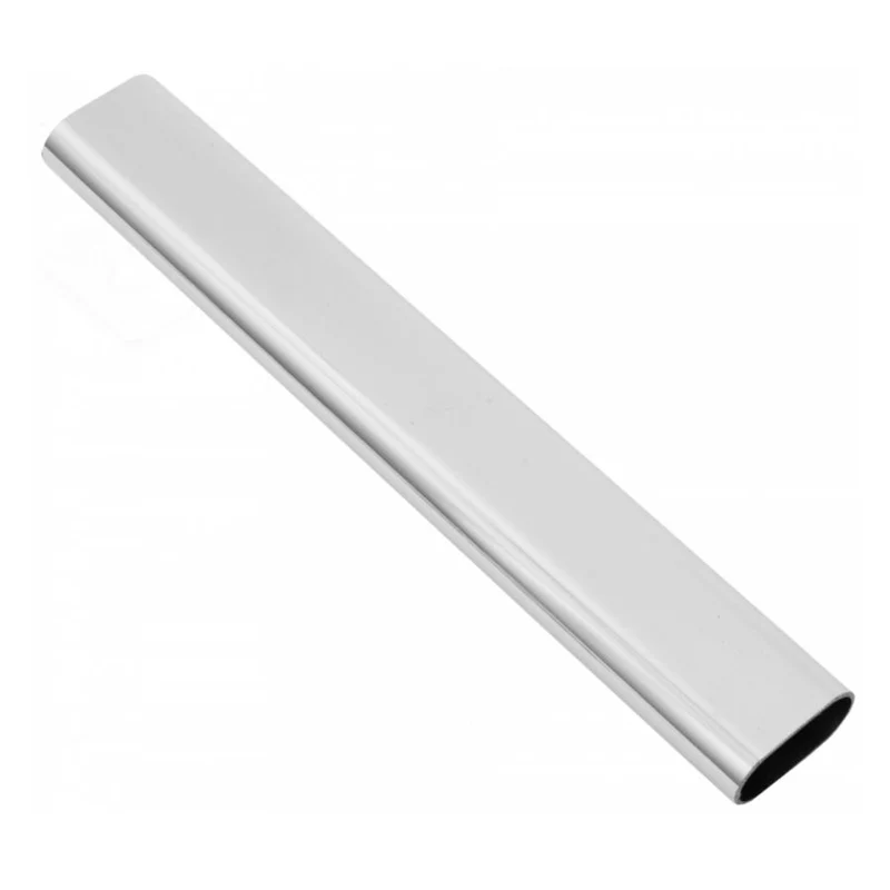 Asta appendiabiti per armadio ovale 15x30mm L3000mm - Cromo