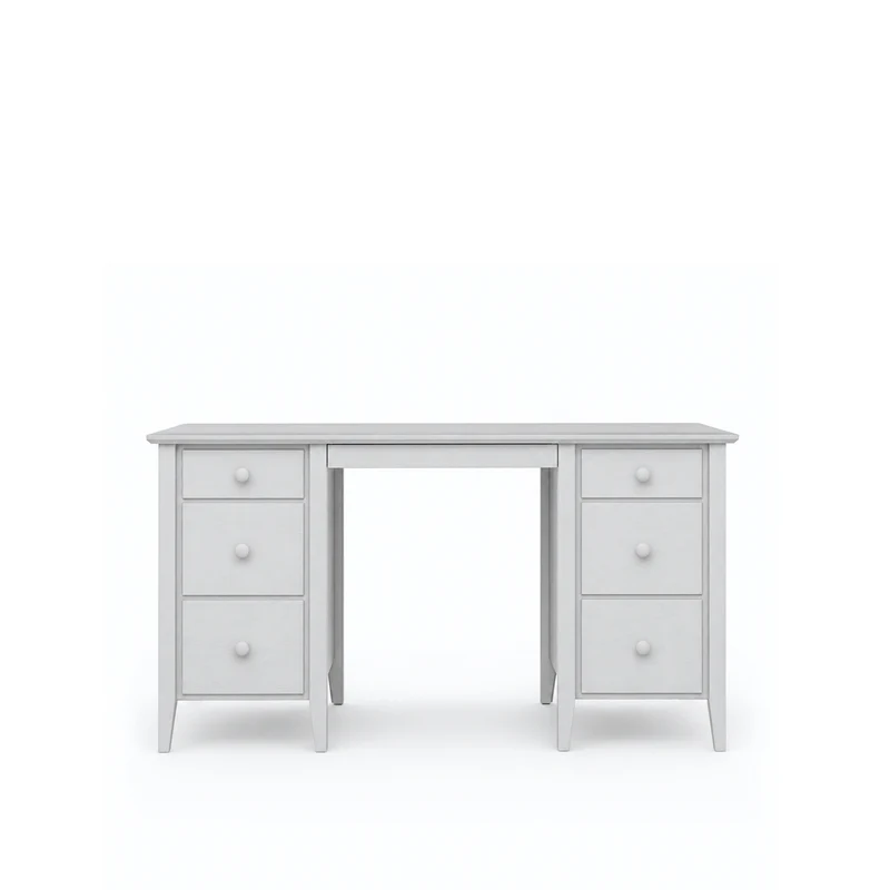 Scrivania in legno 6S Scandi grigio cenere