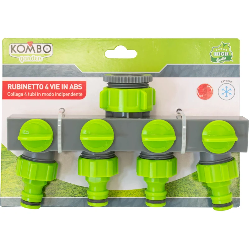 RUBINETTO A 4 VIE