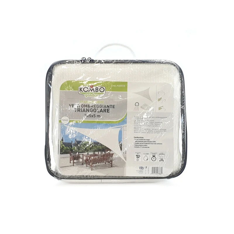 Vela Ombreggiante Triangolare 5x5x5Mt