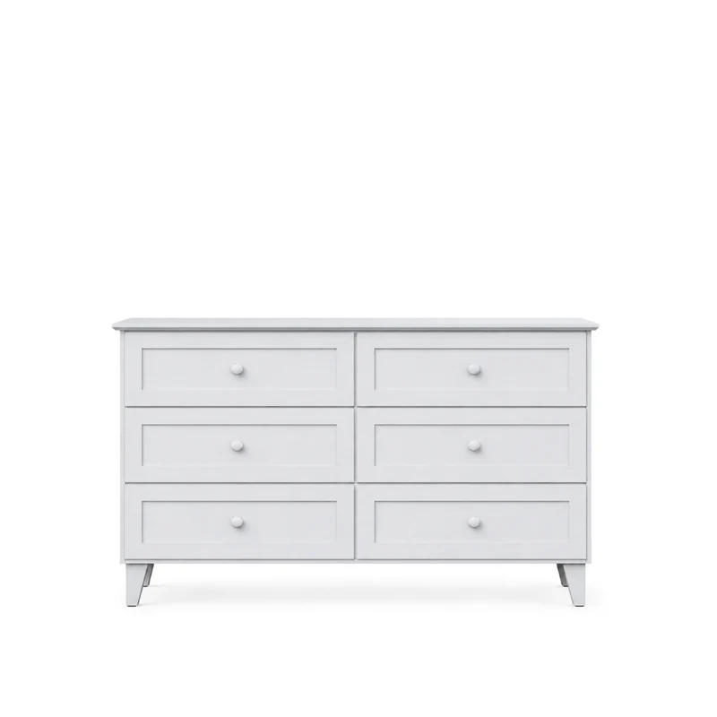 Cassettiera in legno 6S 154 Scandi grigio cenere