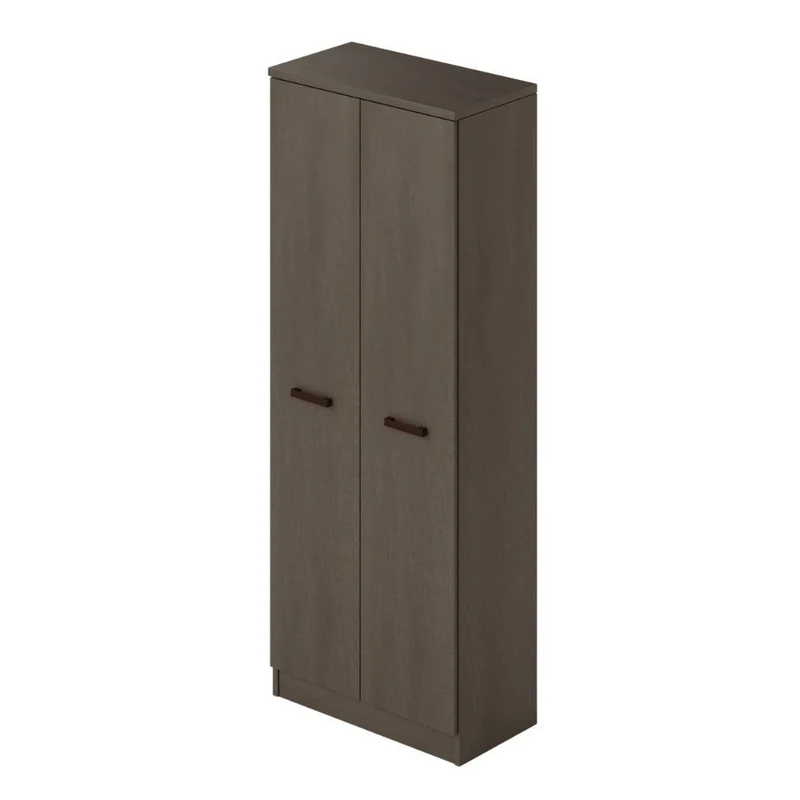 Armadio Portascope 71x38x182 cm con 5 ripiani Gabriella fango