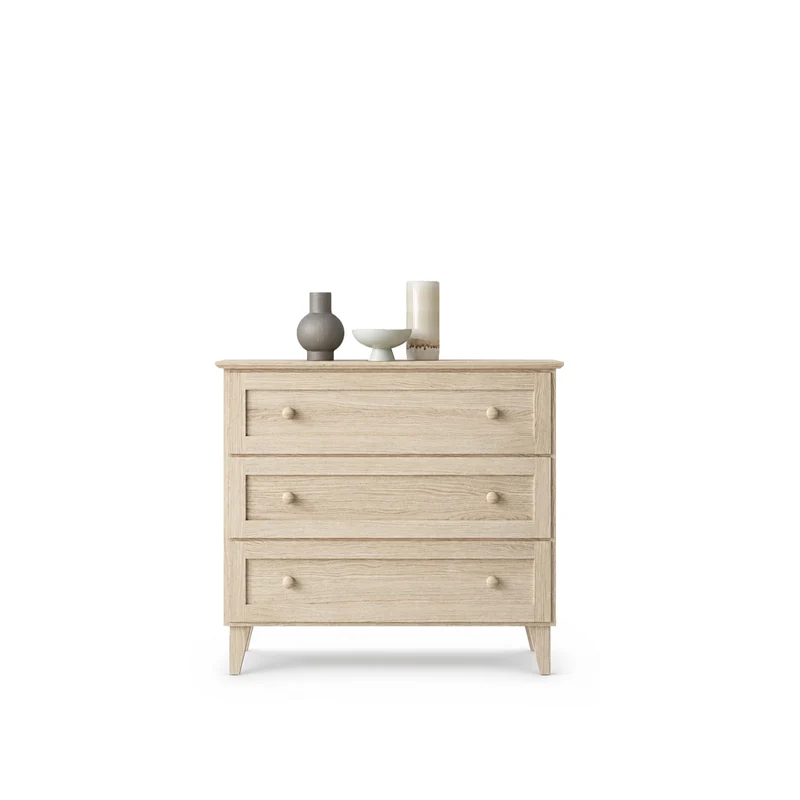 Comò in rovere 3C 105 Scandi rovere sbiancato