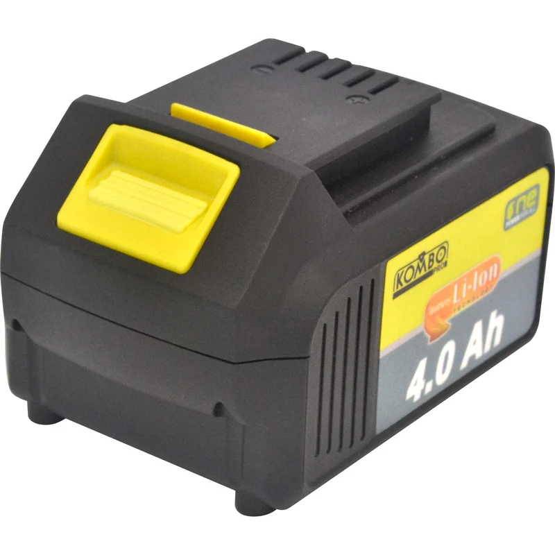 Batteria Li-Ion 20V 4.0Ah KOMBO PRO: Potenza costante, per utensili elettrici e trapani a batteria.
