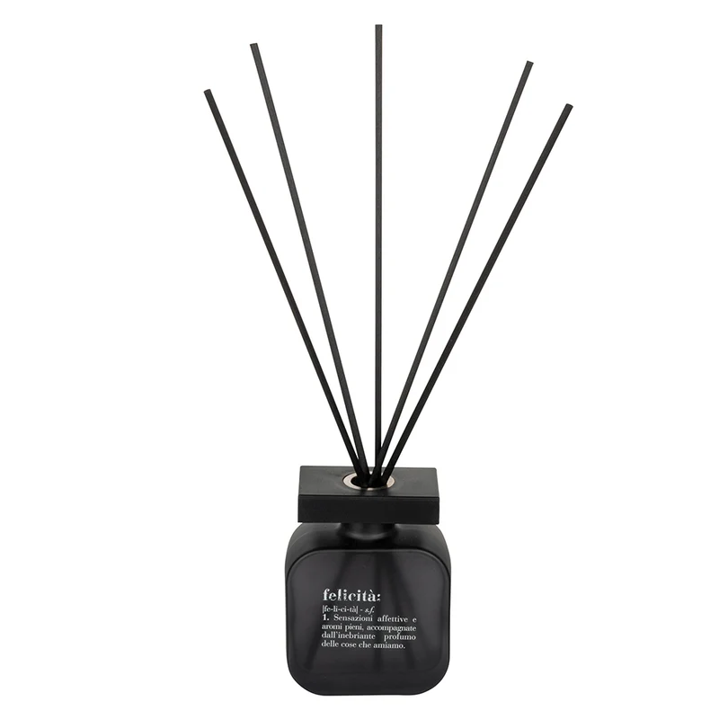 Diffusore fragranze per ambienti 200 ml in Vetro nera VdE Tivoli 1996 Nero