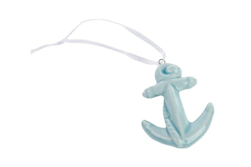 Ancora in porcellana Blu 5X6CM