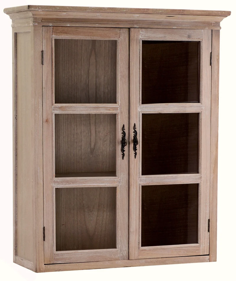 Mobile Vetrina 2 Ante in Legno Cracovia