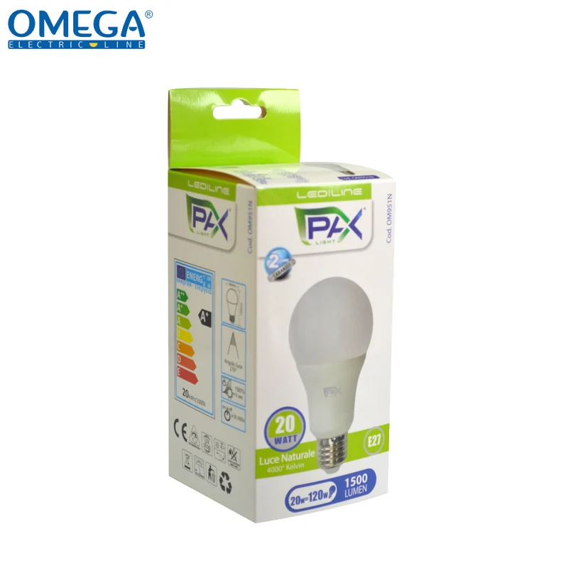 GOCCIA LED 20W A80 4000K 1500LM E27 A+