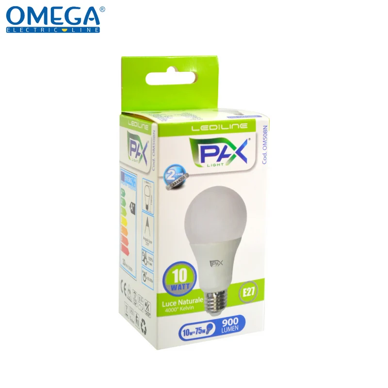 GOCCIA LED A60 10W 4000K 900LM E27 A+