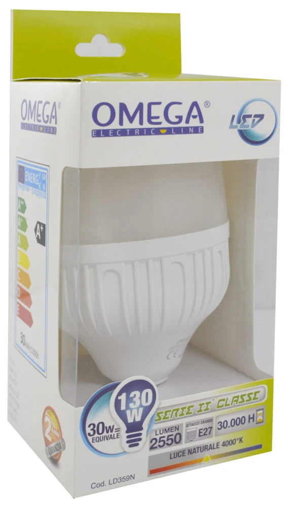 LED BIG IP20 A80 30W E27 2550LM 4000K A+