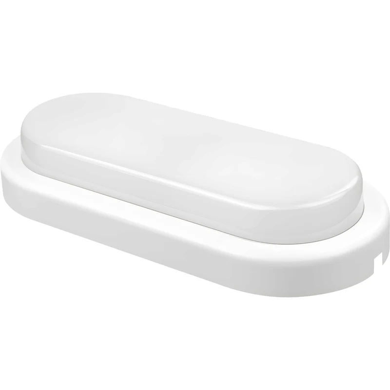 PLAFONIERA OBLO LED OVALE 12W 960LM 4000°K DIMENSIONI 230X104X42MM IP54 A+