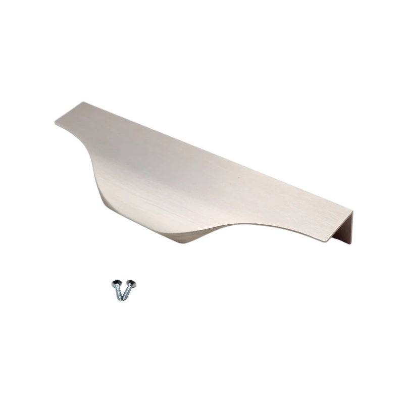 Maniglia per Mobili UFO Acciaio spazzolato - 128mm (Lunghezze totali 148mm)