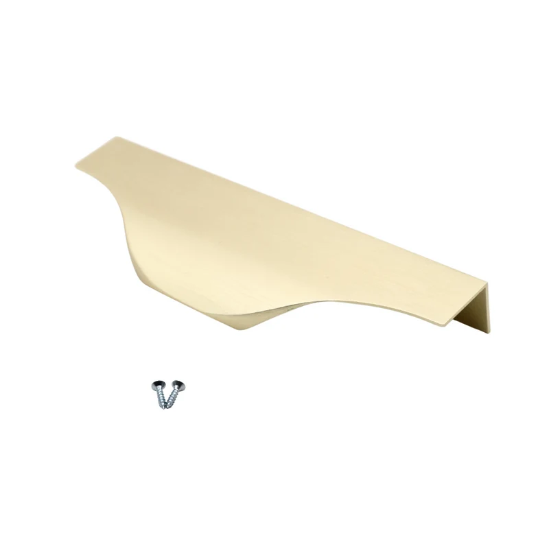 Maniglia per Mobili UFO Oro Opaco - 128mm (Lunghezze totali 148mm)