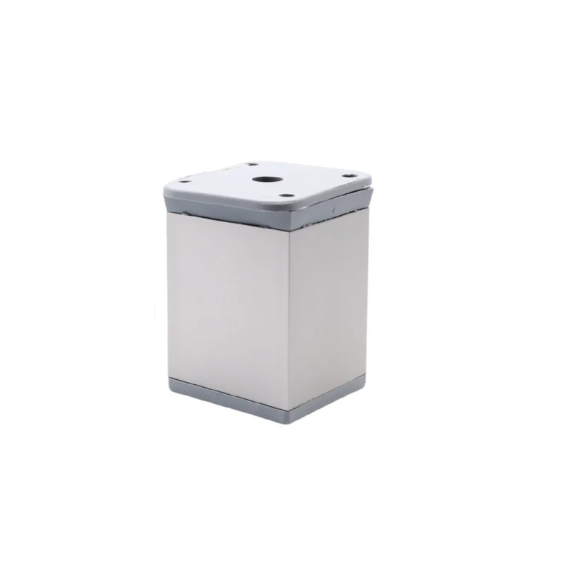 Piedini per Mobili regolabili 40x40mm - Altezza 60mm - Alluminio