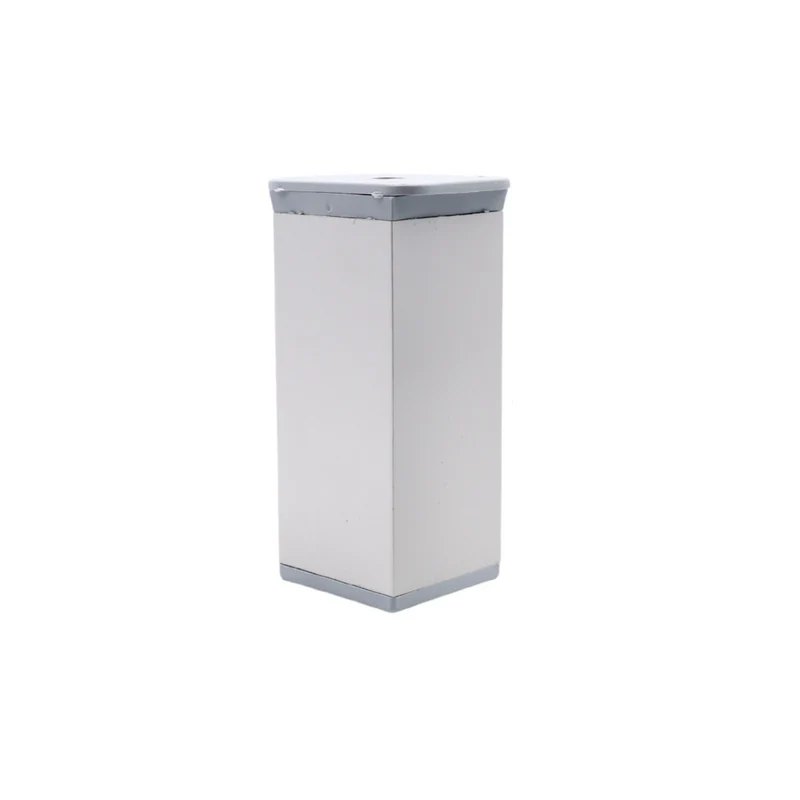 Piedini per Mobili regolabili 40x40mm - Altezza 100mm - Alluminio