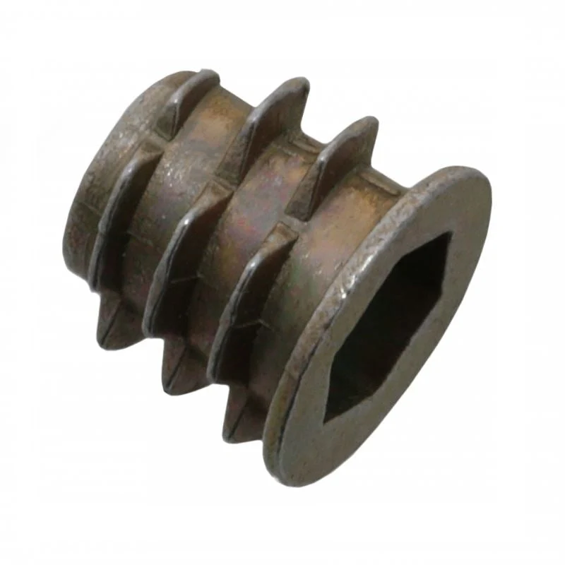 Bussola filettata per legno M6 - 8x10mm (100 pz)