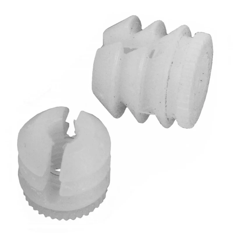 Viti di giunzione per mobili Ø10 Bianco (1000 pz)
