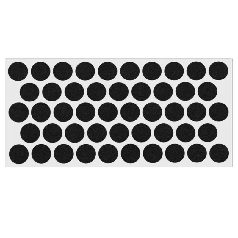 Feltrini adesivi per Mobili Ø20mm - Nero