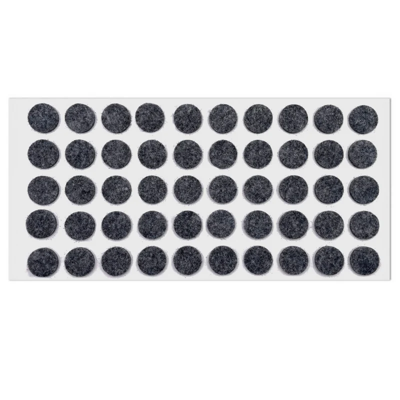Feltrini adesivi per Mobili Ø18mm - Grigio