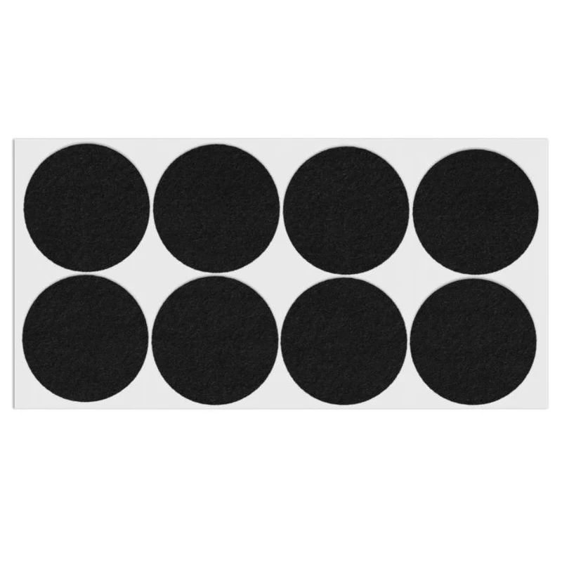Feltrini adesivi per Mobili Ø55mm - Nero