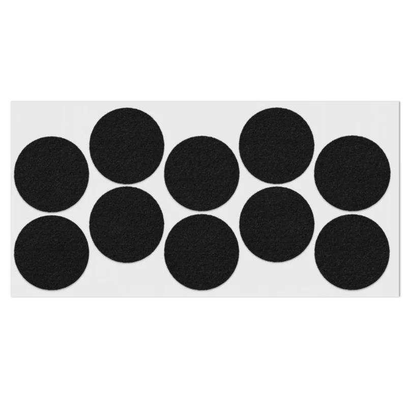 Feltrini adesivi per Mobili Ø45mm - Nero