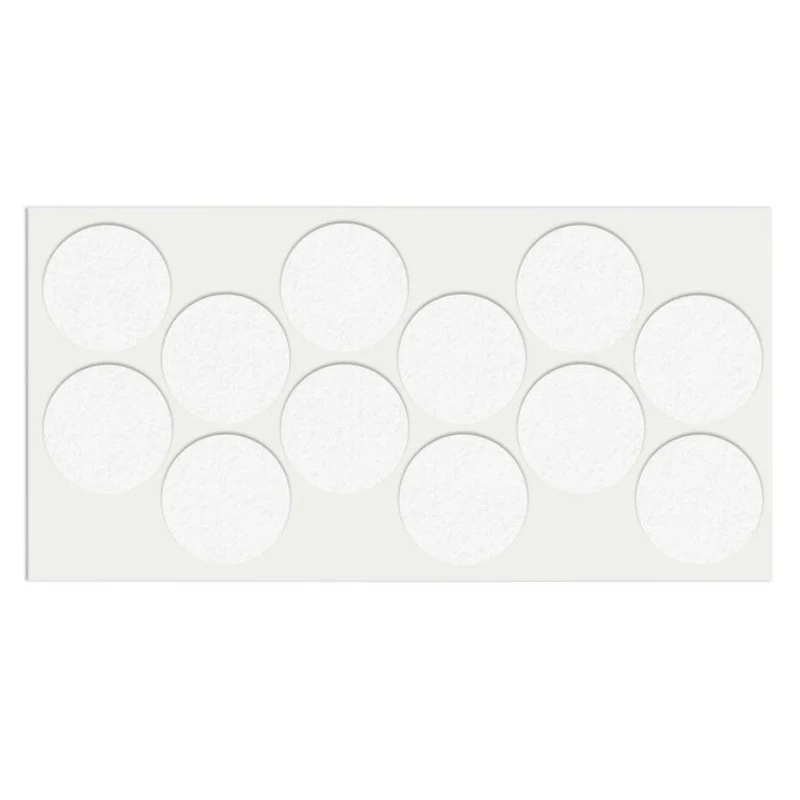 Feltrini adesivi per Mobili Ø40mm - Bianco