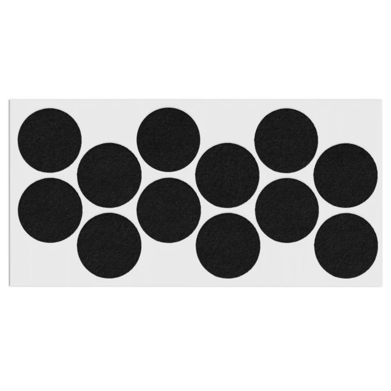Feltrini adesivi per Mobili Ø40mm - Nero