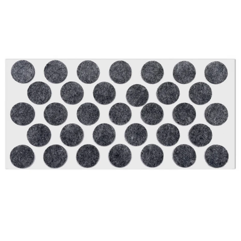 Feltrini adesivi per Mobili Ø24mm - Grigio