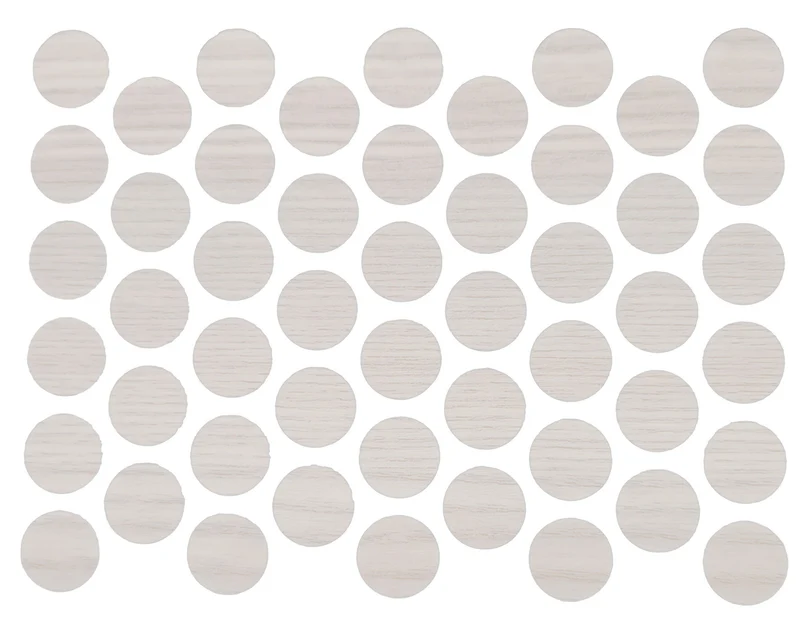 Tappi coprivite adesivi - Bianco antico Ø14