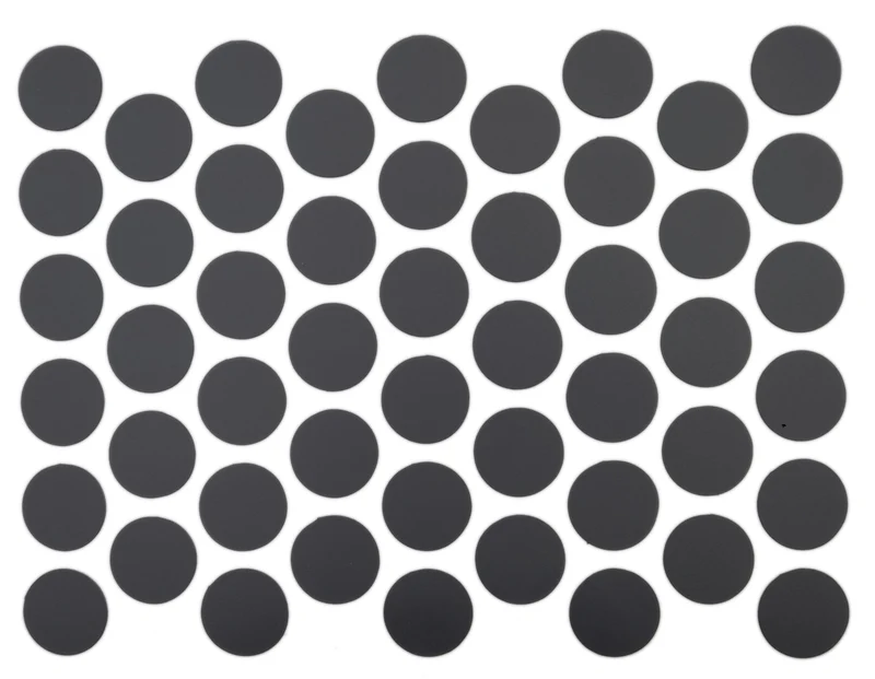 Tappi coprivite adesivi - Antracite Ø14