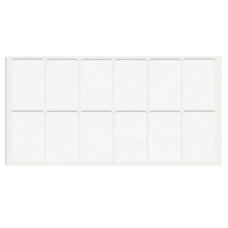 Feltrini adesivi per Mobili 35x55mm - Bianco
