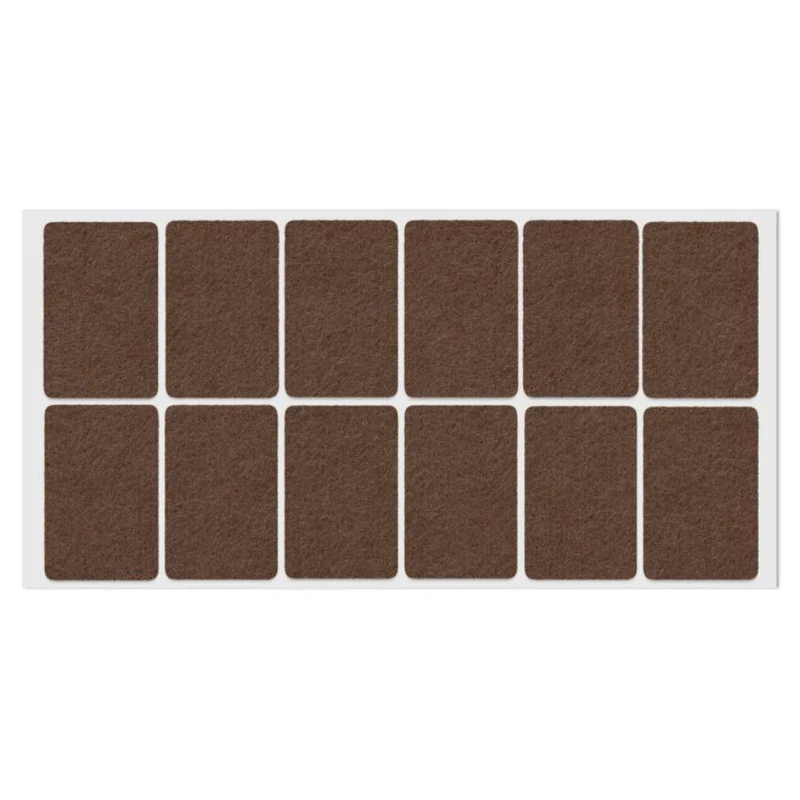 Feltrini adesivi per Mobili 35x55mm - Marrone